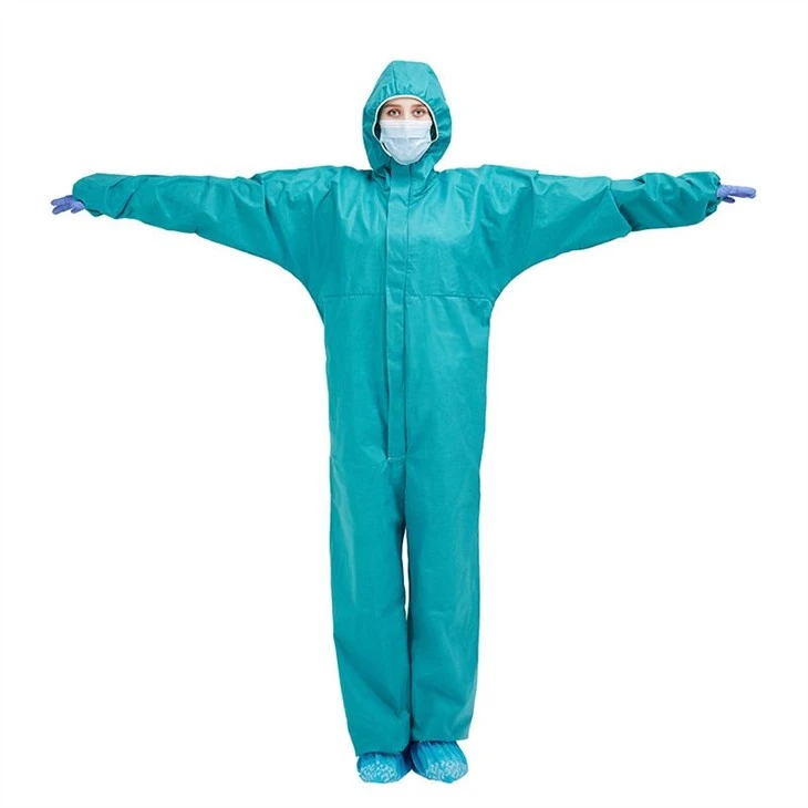 blue tyvek suit
